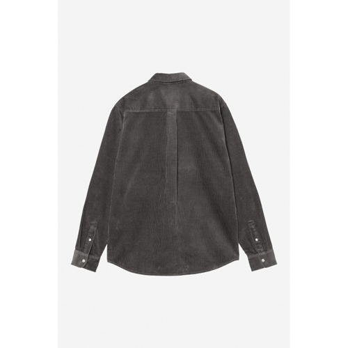 L/S Madison Cord Shirt Graphite Graphite