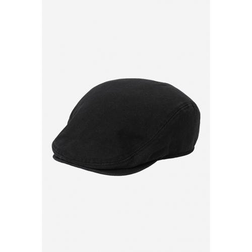Webster Hat blk stone washed
