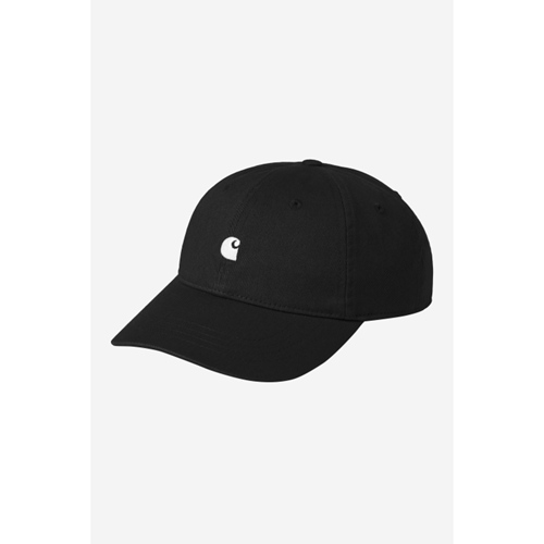 W Madison Logo Cap Black Wax