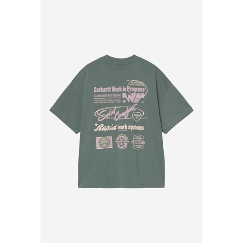 S/S Networks T-Shirt Silver Pine