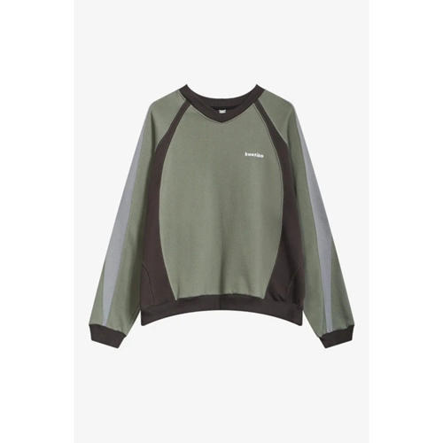 Crew Giulio Old Green Palid Blue Gray