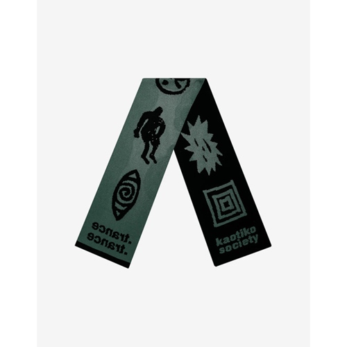 scarf trance blck/grn