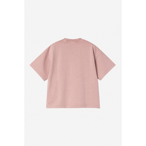 W S/S Benton T-Shirt Glassy Pink Garment