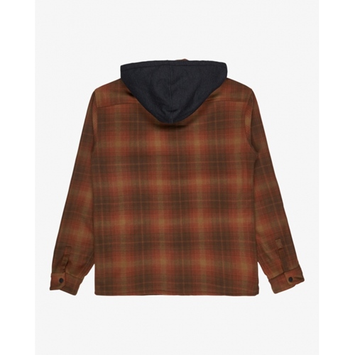 Furnace Bonded Flannel Dark Cedar