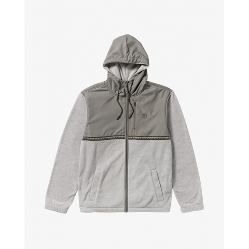 Boundary Lite Zip Sweat Grey Heather