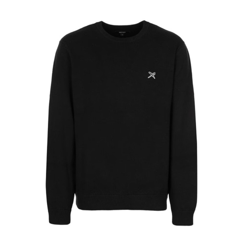 Heavy Flag Knit Black