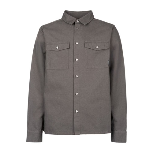 Dusty Canvas Shirt Anthracite