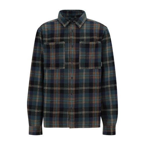 Chillax Lumber Shirt Cara Black