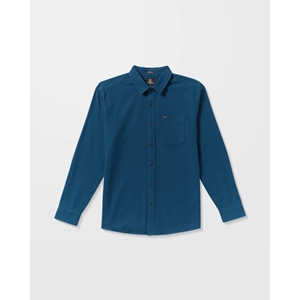 Caden Unifarbenes Hemd - Cosmic Blue