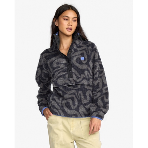 Switchback Fleecejacke Black Multi