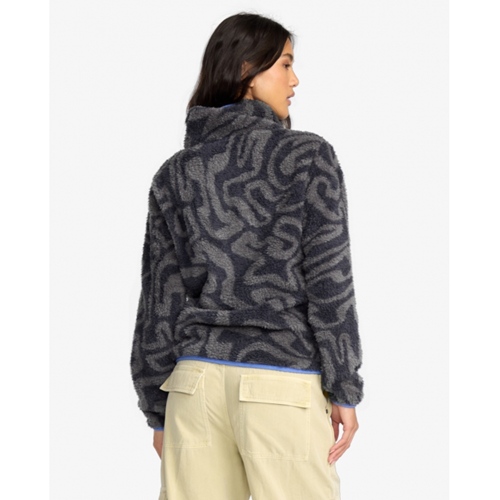 Switchback Fleecejacke Black Multi