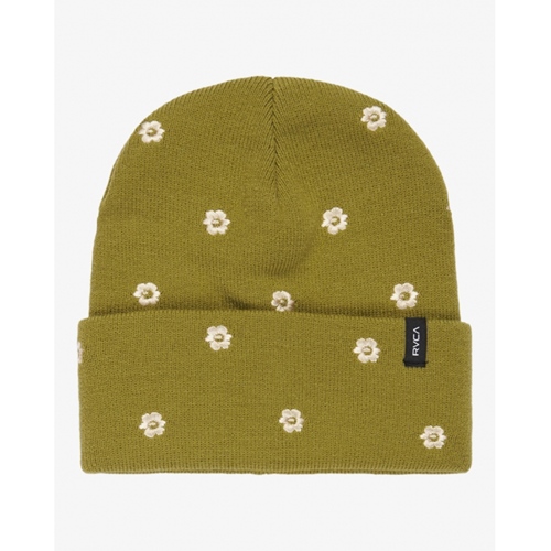 Embroidered Essential Beanie Kelly Green