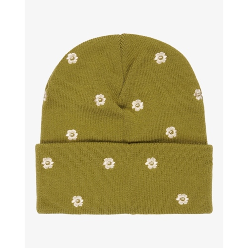 Embroidered Essential Beanie Kelly Green