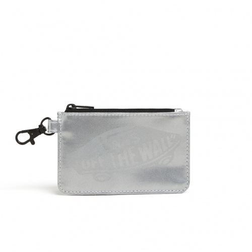 Off The Wall Zip Wallet Silver