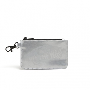 Off The Wall Zip Wallet Silver
