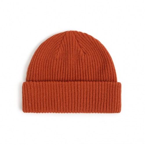 Core Basic Cuff Beanie Burnt Orange