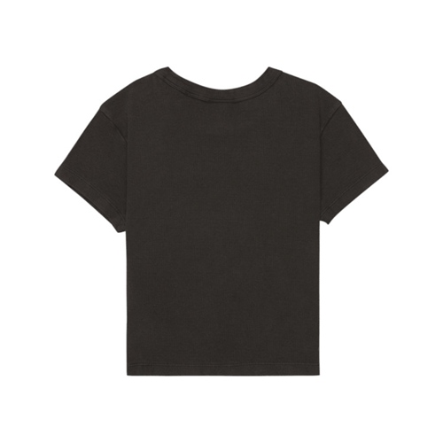Icon Crop SS T-Shirt Off Black