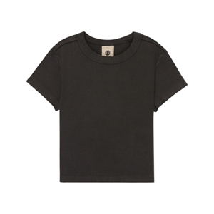 Icon Crop SS T-Shirt Off Black