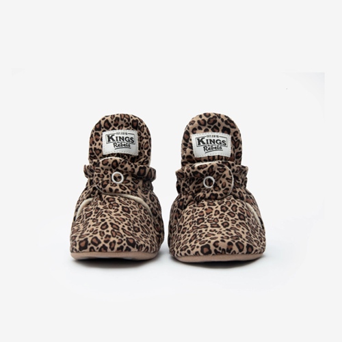 Gamuza Gripper Babyschuhe Leo