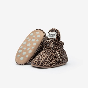 Gamuza Gripper Babyschuhe Leo