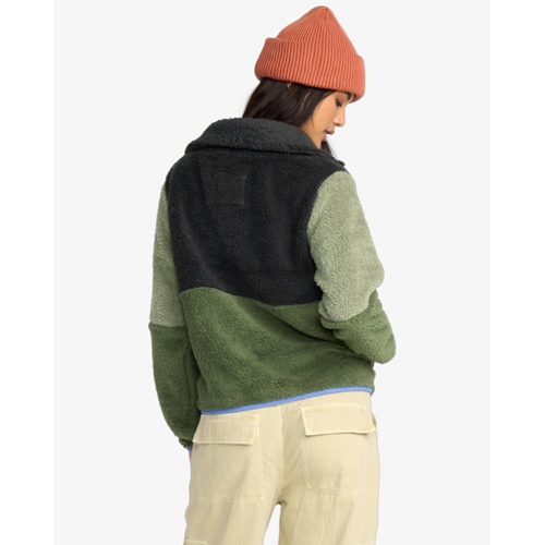 Switchback Fleecejacke Zip green