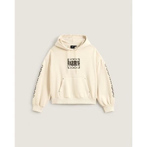 After Dark Retro Hoodie Taupe Mist