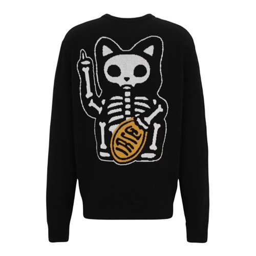 To The Bone Knit Black