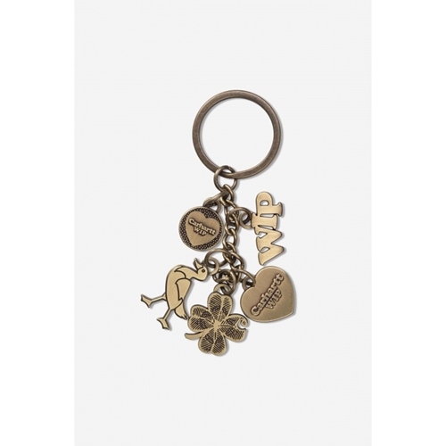 Charms Keychain Gold