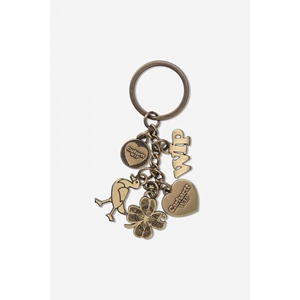 Charms Keychain Gold