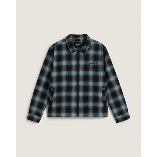 Crestmont Plaid Shacket Parisian Night