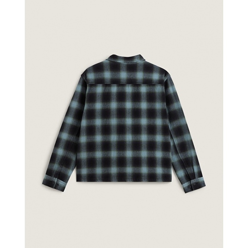 Crestmont Plaid Shacket Parisian Night