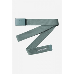 C Logo Belt Tonal Silver Pine White