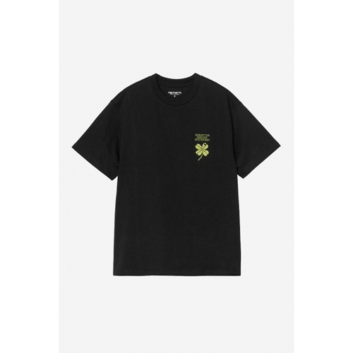 W S/S Clover T-Shirt Black