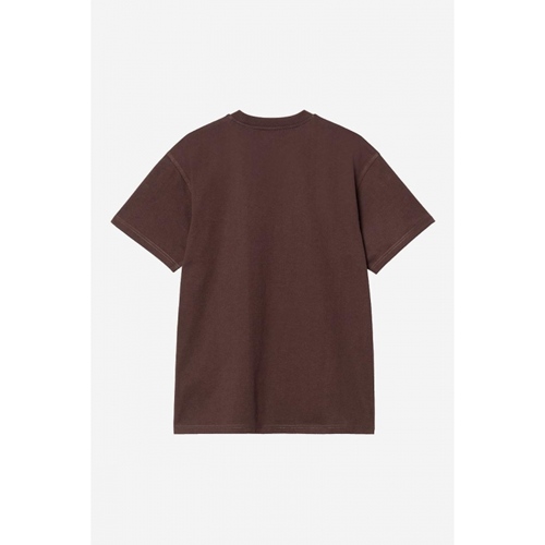 S/S American Script T-Shirt Palisander