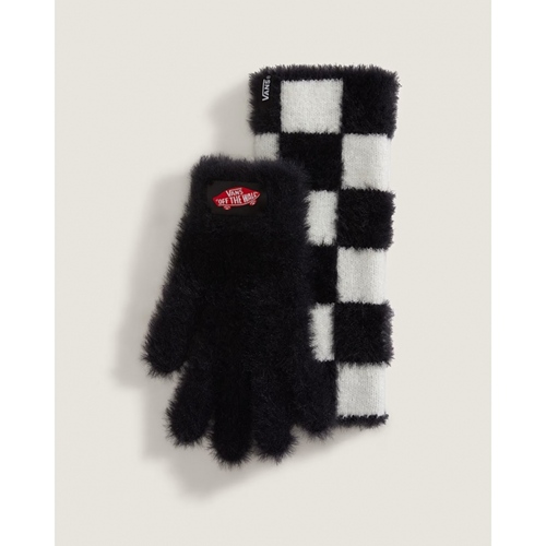 Off The Wall Twofer Gloves Black White