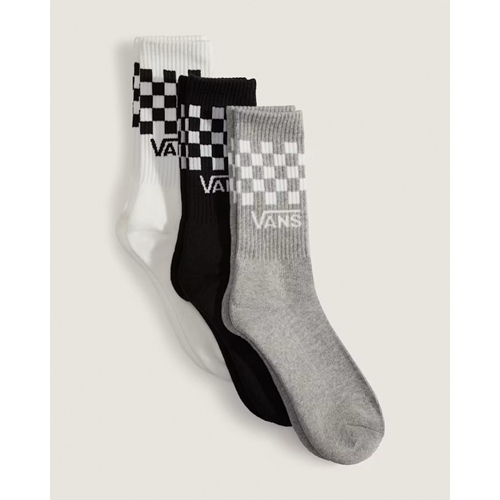 Classic Check Crew Checkerboard Black Wh