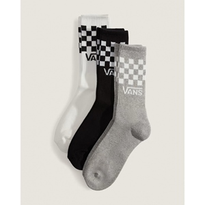Classic Check Crew Checkerboard Black Wh