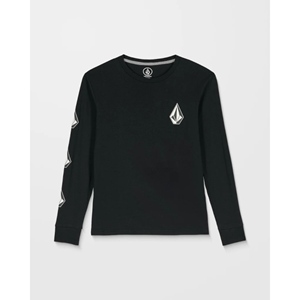 Iconic Stone GID Kids Longsleeve Black