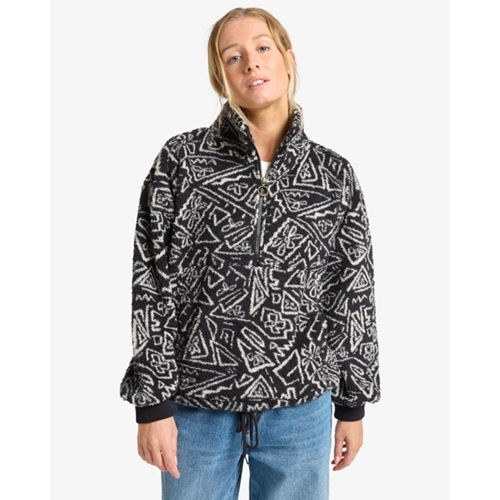 Time Off Half-Zip Polarfleece Black