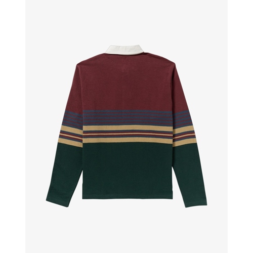 Harbor - Langärmliges Polo-Hemd Red