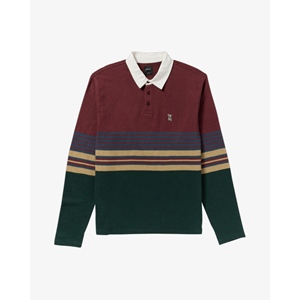 Harbor - Langärmliges Polo-Hemd Red