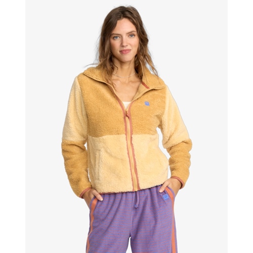 Switchback Fleecejacke Zip Beige