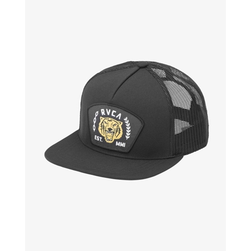 Squadron Trucker Cap Black