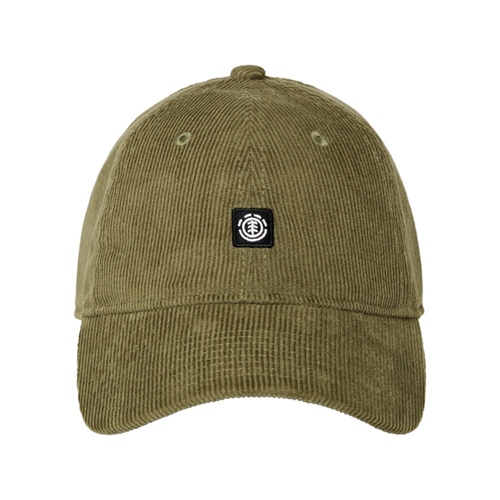 Icon Dad Cord Cap dark green