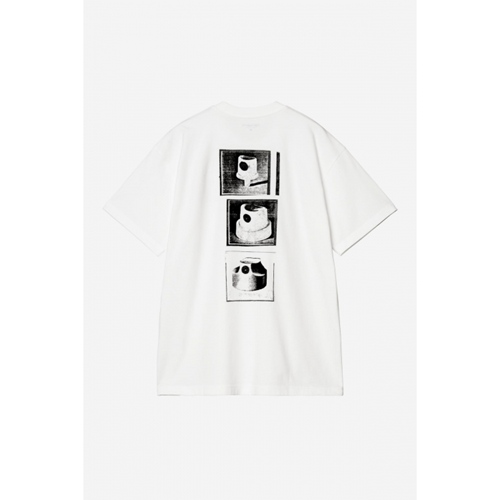 S/S Caps T-Shirt White