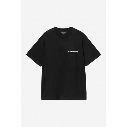 S/S Caps T-Shirt Black