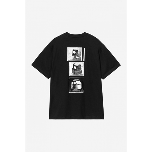 S/S Caps T-Shirt Black