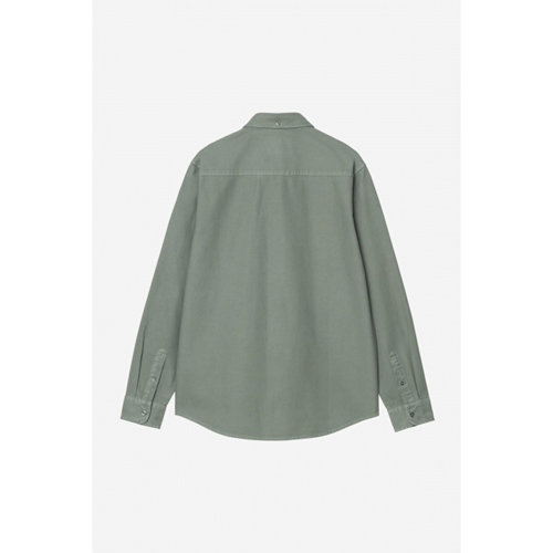 L/S Bolton Shirt Velvet Green