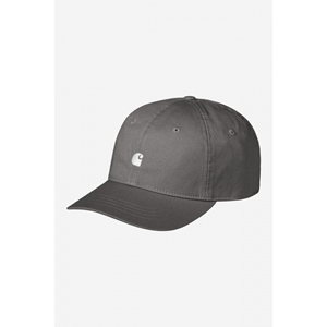 Madison Logo Cap Porphyry White