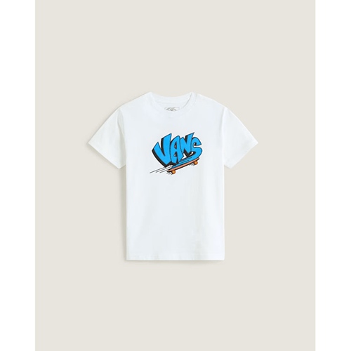 Vans SK8 Kids SS T-Shirt White